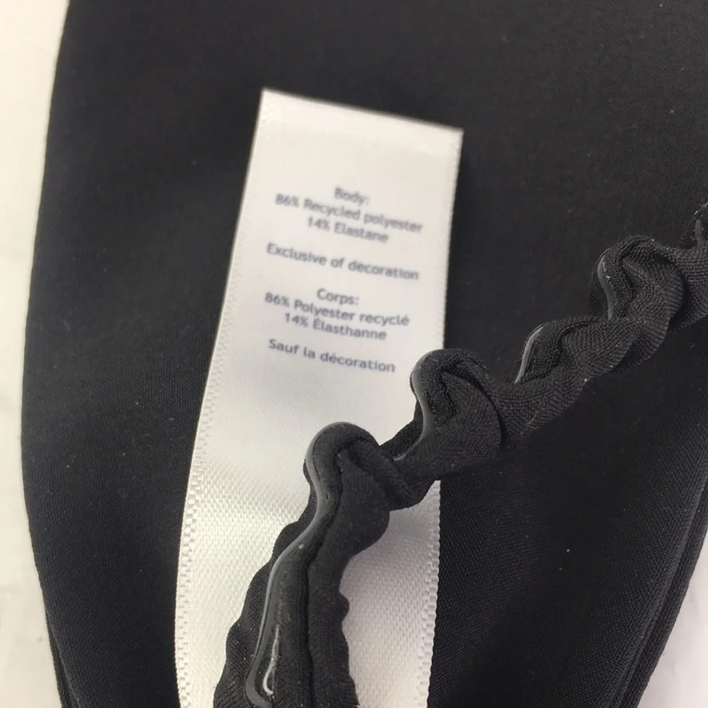 Ivivva by Lululemon Black Bow-Tiful Headband